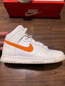 Nike Dunk High White Orange (W) - 41 (26.5cm)