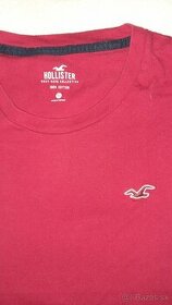 Hollister tričko bordové  - XS