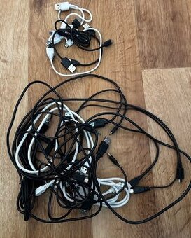 10+ ks micro usb káble lacno predam