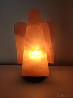 Nová krásna soľná lampa ANJEL, PC bola 35€, teraz 25€