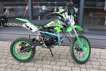 Predám Pitbike 125 cm3 zelený na kolesách 17"/14"