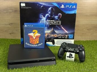 Sony Playstation 4 Slim 500GB 1 ovládač, 1 náhodná hra