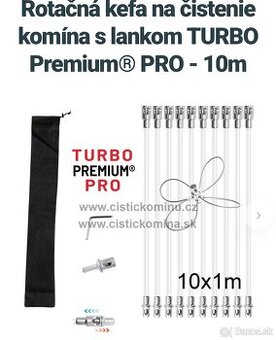 Predam rotacnu kefu Turbo premium Pro na cistenie komina