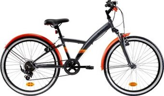 Bicykel BTWIN 500S Kids' 24" Hybrid Bike 8-12 rokov