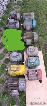 Predam patkove elektromotory,0.55 kw, 0.6 kw, 0,75 kw, 0,8kw
