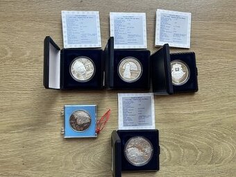 Strieborne mince SK