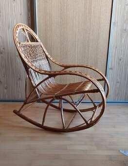 Detske ratanove hojdacie kreslo