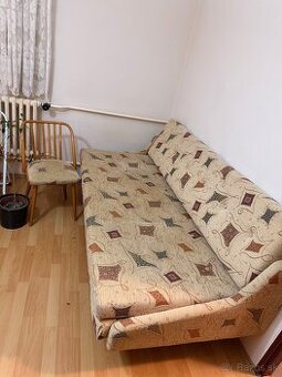 Starý nábytok - rozkladacia sedačka