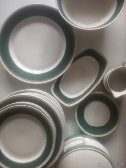 Vianočný porcelánový servis - Loučky - retro