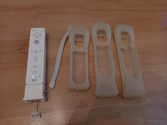 Nintendo Wii - ORIGINÁL ovládač NINTENDO+Motion Plus Adaptér