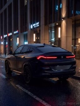 Prenájom BMW X6 3.0d 2024 / 310 koní / full M packet