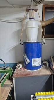 Cyklon odsavanie odsavačka separator