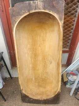 Drevené koryto,rozmer: š.63cm x 143 cm