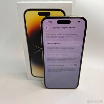 IPHONE 14 PRO GOLD 128GB ZÁRUKA - VEĽMI DOBRÝ STAV
