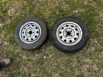 4x100 plechové disky