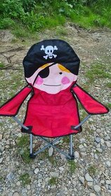Detska kempingova stolicka Pirat - 1