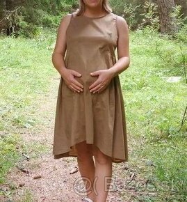 Tehotenské šaty v.M (+ rifle zadarmo)