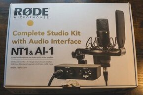 Domáce štúdio: Rode Complete Studio Kit (NT1 + AI-1)