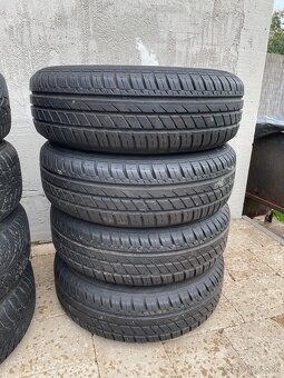 Letne Gumy 185/65 R15 a disky 4x114.3, 6Jx15 ET45