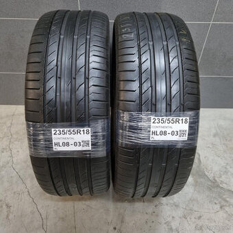 Letné pneumatiky 235/55 R18 CONTINENTAL