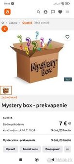 Mystery box - prekvapenie