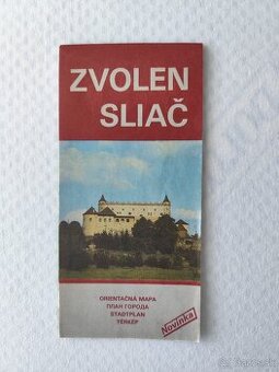mapy ZVOLEN - SLIAĆ