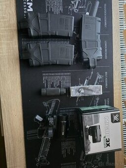 Vortex V3XM Micro magnifier, Hera LCs gen.2, Magpul Pmag 20