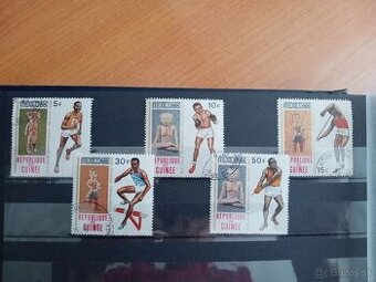 Poštové známky č.1023 - Guinea - šport