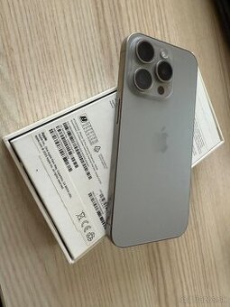 iPhone 15 pro 128gb natural 99% bateria