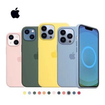 Apple iPhone Silikónové Obaly Kryty s MagSafe