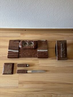 Starozitna súprava mramor