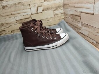 Converse 39 - uni hnedé kožené topánky