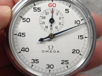 Krásné staré jednotlačítkové švýcarské stopky OMEGA - 1