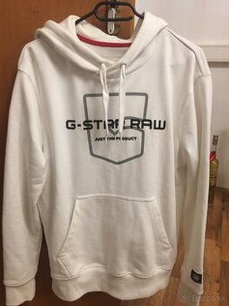 G-STAR RAW 100%original pánska mikinka white L