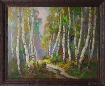 Obraz Ludvík Dobeš-Brezový háj