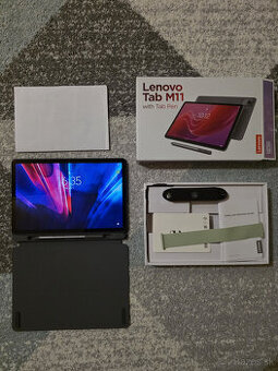 Predám tablet LENOVO TAB M11 - 8 GB + TAB PEN + CASE v záruk