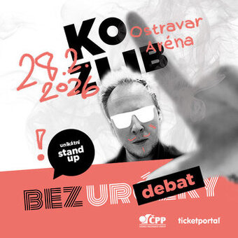 Predám lacno 2 vstupenky na Š. KOZUB - Bez Debat