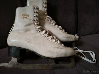 Predám staršie dámske korčule Botas, legendárnej značky
