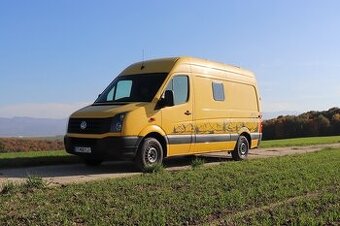 Obytná dodávka na prenájom (Volkswagen Crafter)
