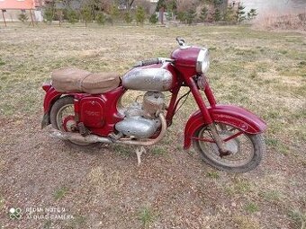 Jawa 250 353 Kývačka s TP a Špz