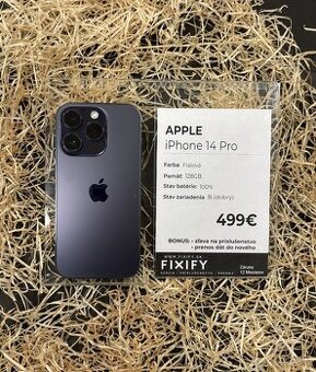 Apple iPhone 14 Pro Fialový - 128GB