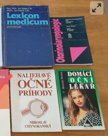 Knihy - medicína - 4 kusy