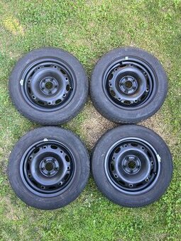 Predám 2 páry letných pneu +disky 185/60 R14