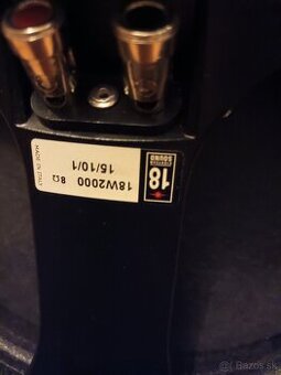 Subb bass 18"1200w rms
