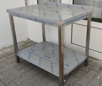Kuchynské gastro stoly, nerezový pracovný stôl