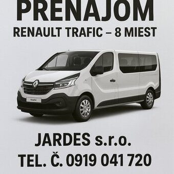 Prenájom Renault Trafic 8-miest