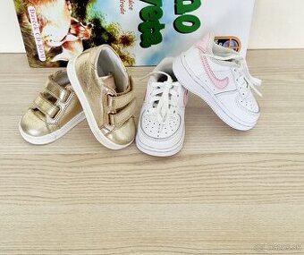 Tenisky Nike a topánočky Falcotto v.19