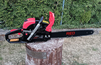 Benzínová píla Red Technic 5,7HP 40+45cm, komplet