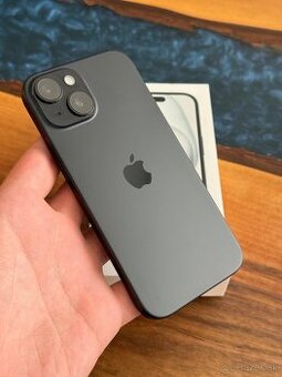 iPhone 15 128gb Black originalny top stav