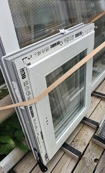 Plastové okno nové 610x700 biele